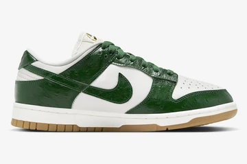 Dunk Low Green Ostrich - innen