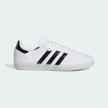 Jason Dill adidas Samba White Patent Außenseite