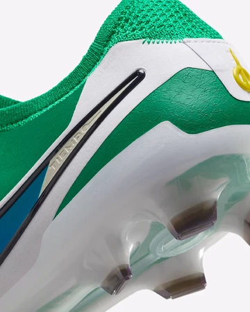 Nike Tiempo Legend 10 Elite Stadium Green Ferse Details