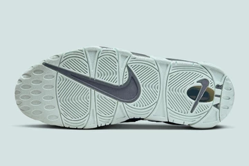 Die Sohle des Nike Air More Uptempo Dark Smoke Grey