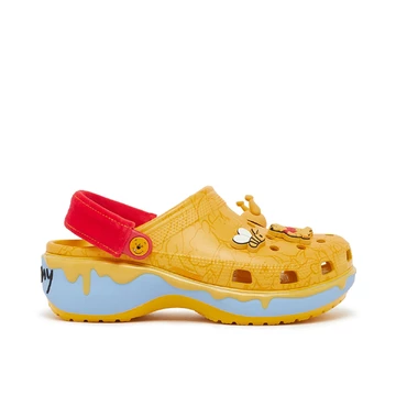 Winnie The Pooh x Crocs Classic Platform Clog Fließender Honig Außenseite