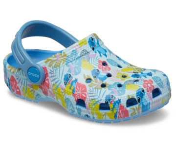 Lilo & Stitch Crocs Classic Clog Stitch Toddler seitlich von Vorne