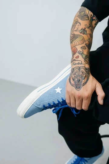 Awake NY x Converse One Star Pro Close Up