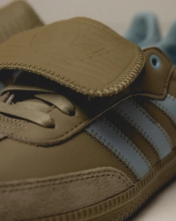 Humanrace adidas Samba Orbit Green Detail