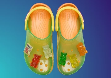Haribo x Crocs Classic Clog von oben
