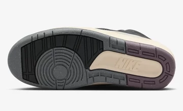 Jordan 2 Off Noir Mauve Sohle