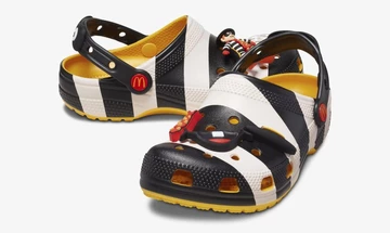 McDonald’s x Crocs Classic Clog Hamburglar Black/White-Yellow