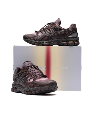 Unaffected x ASICS Gel-Kayano 20 Utility Pack mit Verpackung