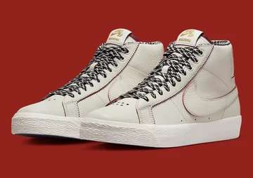 Welcome Skateboards Nike SB Blazer Mid schräg