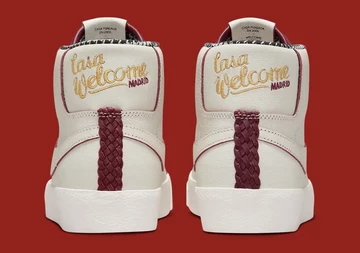 Welcome Skateboards Nike SB Blazer Mid von hinten