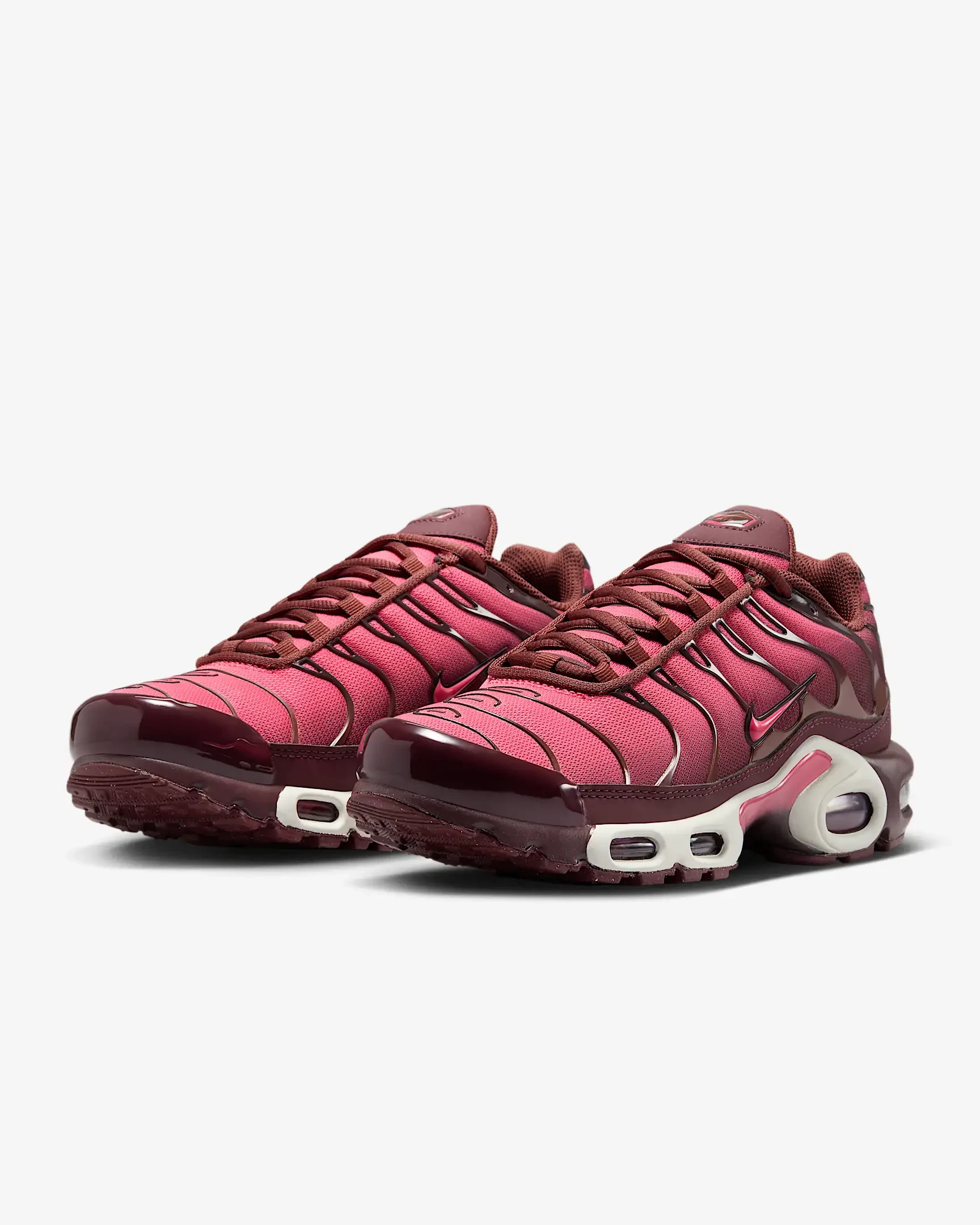 Air max plus tn burgundy on sale