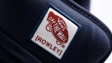 Dime Vans Rowley Navy Detail Zunge