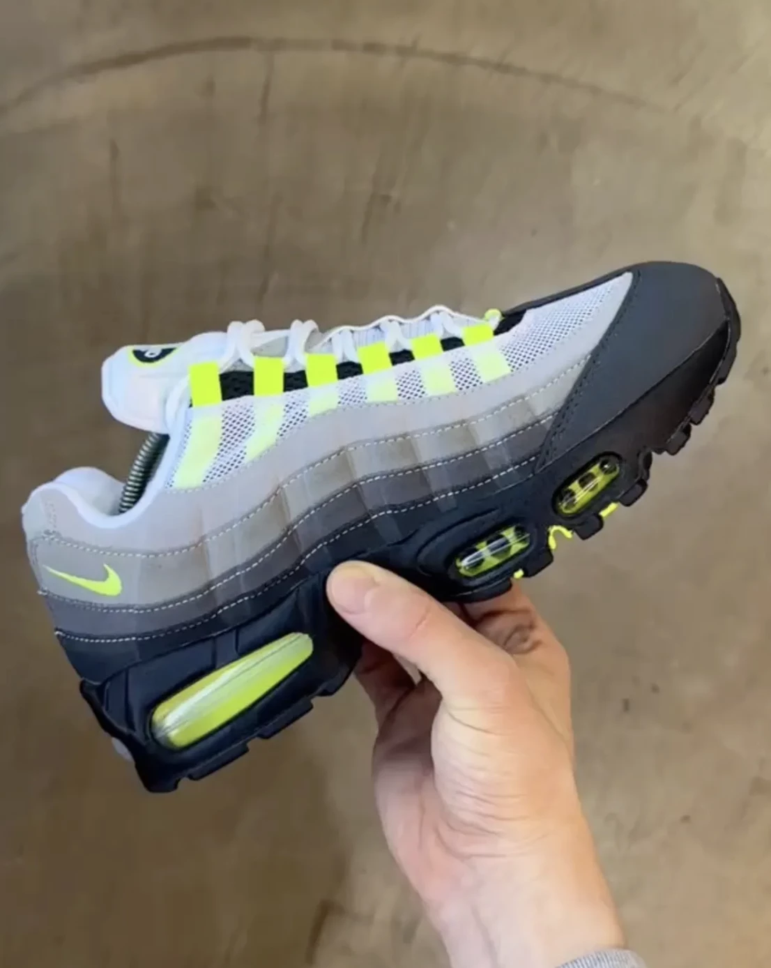 靴 Air max 95(Dead stock) Nike Air Max 95 Retro Logo Black Copy Copy IM0695-001 | Dead Stock