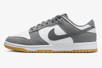 Dunk Low Smoke Grey Gum 3M Swoosh Außenseite