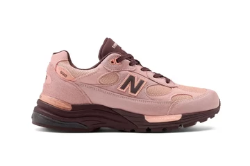 New Balance 992 Made in USA Pink Chalk
