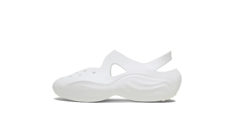 Dingyun Zhang x Crocs Diffuser White