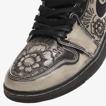 Jordan 1 Zoom CMFT 2 Dia De Los Muertos Detail Toebox