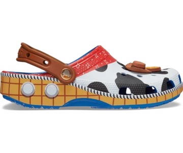 Der Der Crocs Classic Clog Woody von der Seite