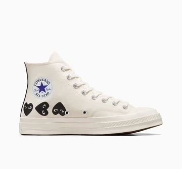 CDG Converse Chuck 70 Hi Milk Heart seite innen