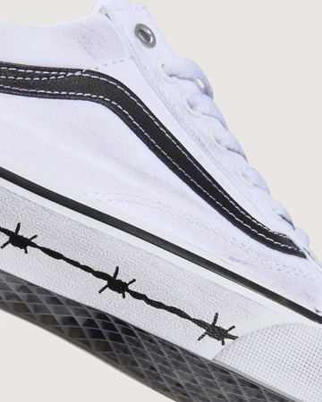 Travis Parker x Vans Old Skool White