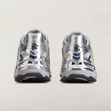 Sp5der x adidas F50 Formotion Silver Metallic von hinten