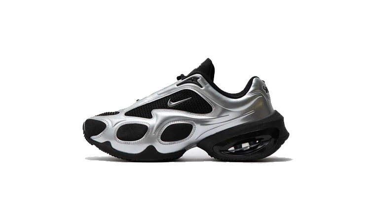 Air max silver and black online