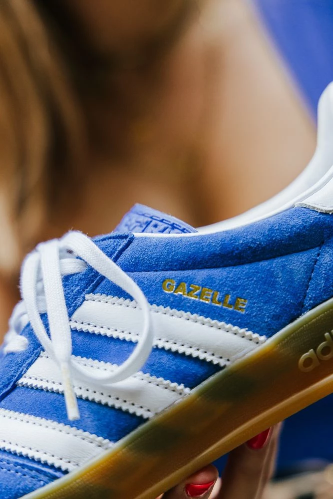 Details der adidas Gazelle Indoor Blue
