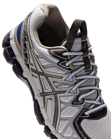 Kiko Kostadinov x ASICS UB10-S Gel-Kayano 20 Pack Grey Upper Details