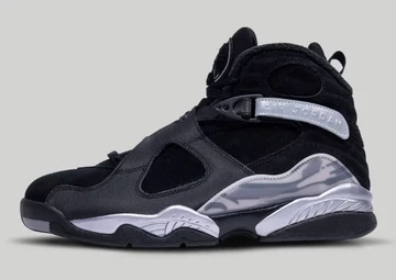 Jordan 8 Winterized Gunsmoke von außen