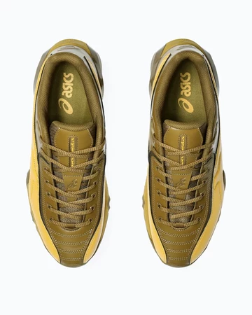 Kiko Kostadinov ASICS Gel-Teremoa Medallion Yellow von Oben