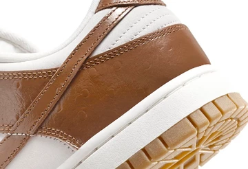 Dunk Low Brown Ostrich - Ferse Detail