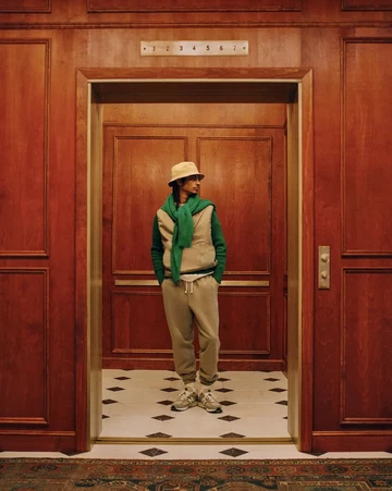 New Balance 990v4 Olive Incense Model Lookbook