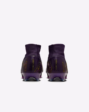 Kylian Mbappé x Nike Mercurial Superfly 10 Elite Grand Purple von hinten