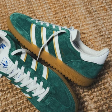 adidas Hand 2 Green White Detail