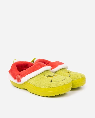 The Grinch x Crocs Classic Lined Clog Stolen Christmas Profil
