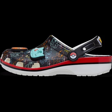 Pokémon x Crocs Classic Clog Starters Außenseite