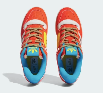 The Simpsons adidas Rivalry Low Treehouse of Horrors von Oben