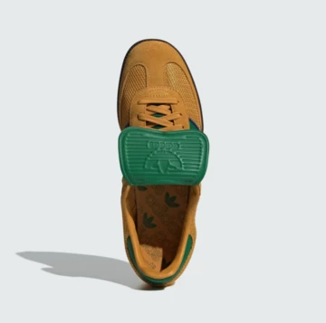 adidas Samba LT Pack Yellow von oben