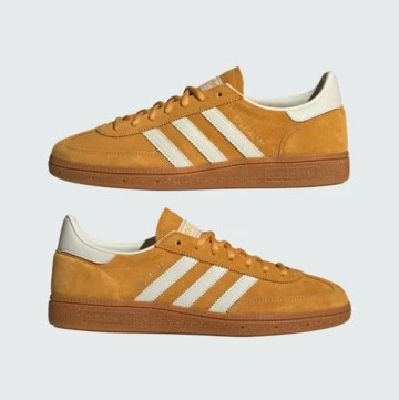 adidas Handball Spezial Preloved Yellow Paar Innen- und Außenseite