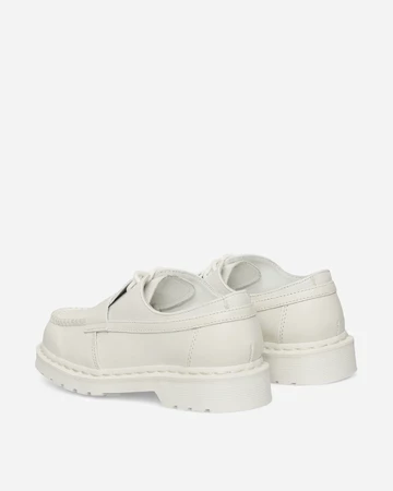 MM6 Maison Margiela x Dr. Martens All White Loafer Paar Fersen