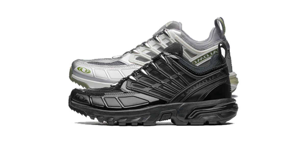 靴 Salomon ACS PRO MM6 MAISON MARGIELA Salomon ACS Pro Advanced MM6 Maison Margiela Black Men's
