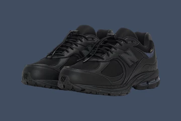 JJJJound x New Balance 2002R Gore-Tex Black schräg