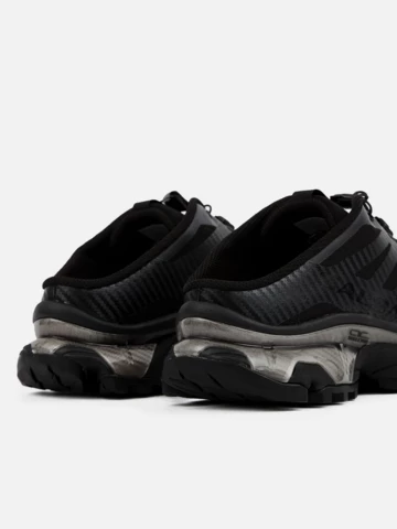 MM6 x Salomon XT-4 Mule Pack Black Detail Ferse