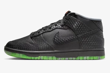 Nike Dunk Mid Halloween Headless Horseman außen