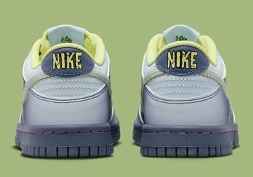 Dunk Low Halloween I Am Fearless von hinten