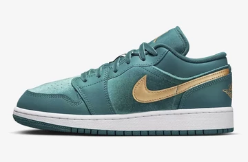 Jordan 1 Low GS Velvet Geode Teal Außenseite