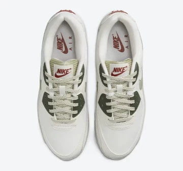Nike Air Max 90 Phantom Neutral Olive von Oben