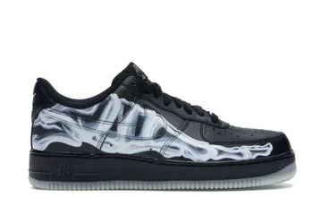 Halloween Sneaker auf StockX -Nike Air Force 1 Low Black Skeleton Halloween (2019)