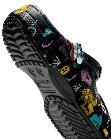 The Nightmare Before Christmas Jack and Sally x Crocs Classig Clog Sohle