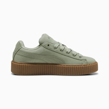 Der grüne Fenty Puma Creeper Phatty aus dem Earth Tone Pack von innen